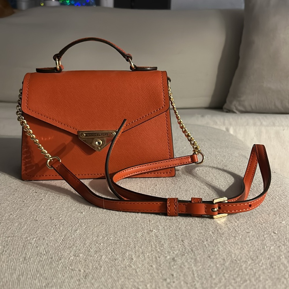 Michael Kors Orange Mini Bag